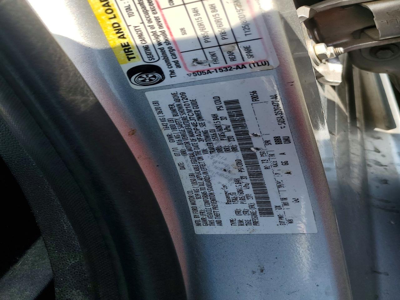 2012 Ford Fiesta Se Silver vin: 3FADP4EJ7CM101209