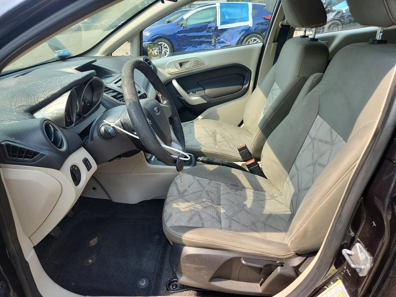 2012 Ford Fiesta Se Black vin: 3FADP4EJ7CM186665