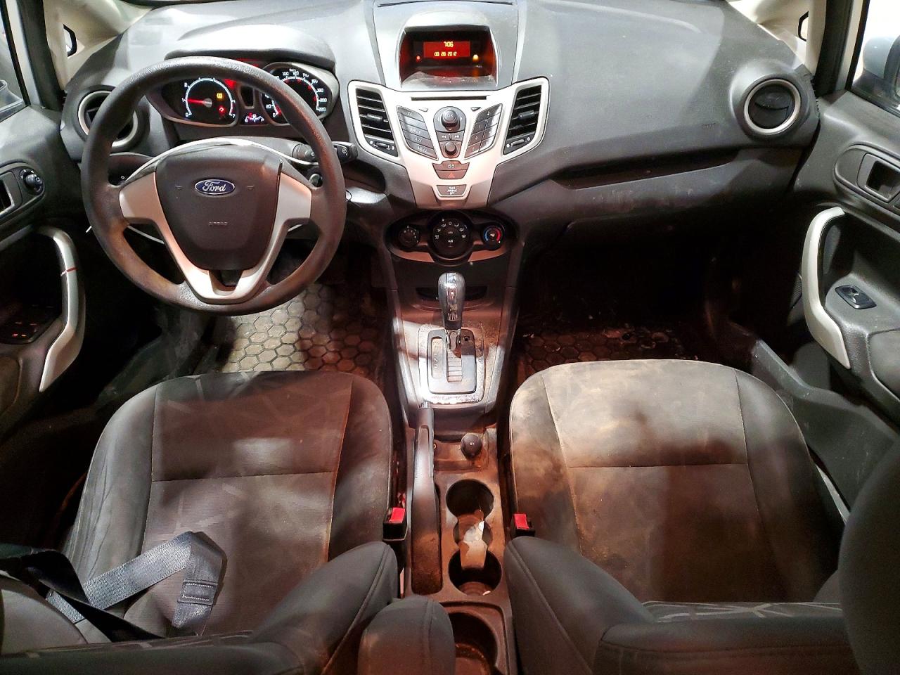 2013 Ford Fiesta Se Silver vin: 3FADP4EJ7DM135099