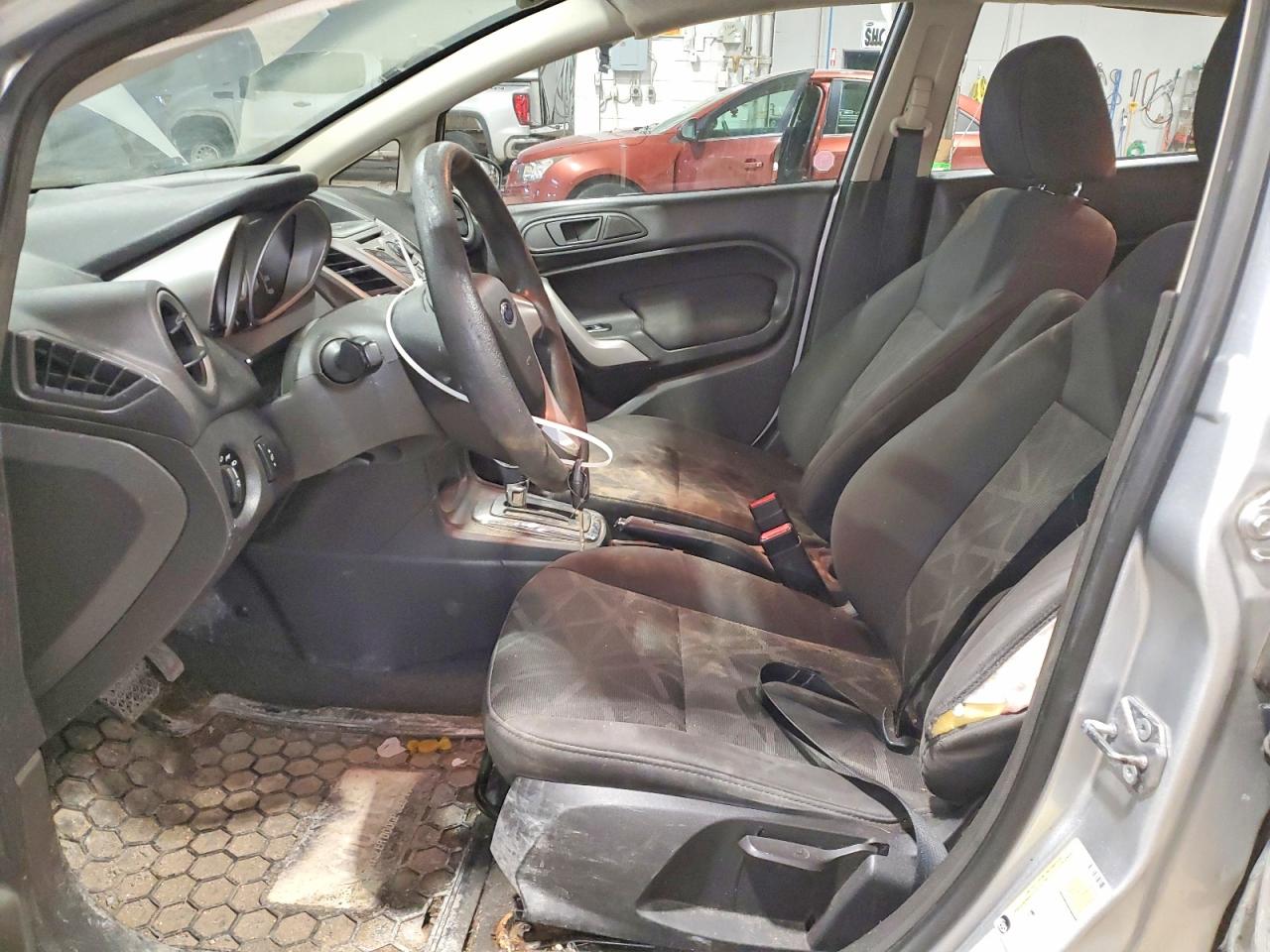 2013 Ford Fiesta Se Silver vin: 3FADP4EJ7DM135099