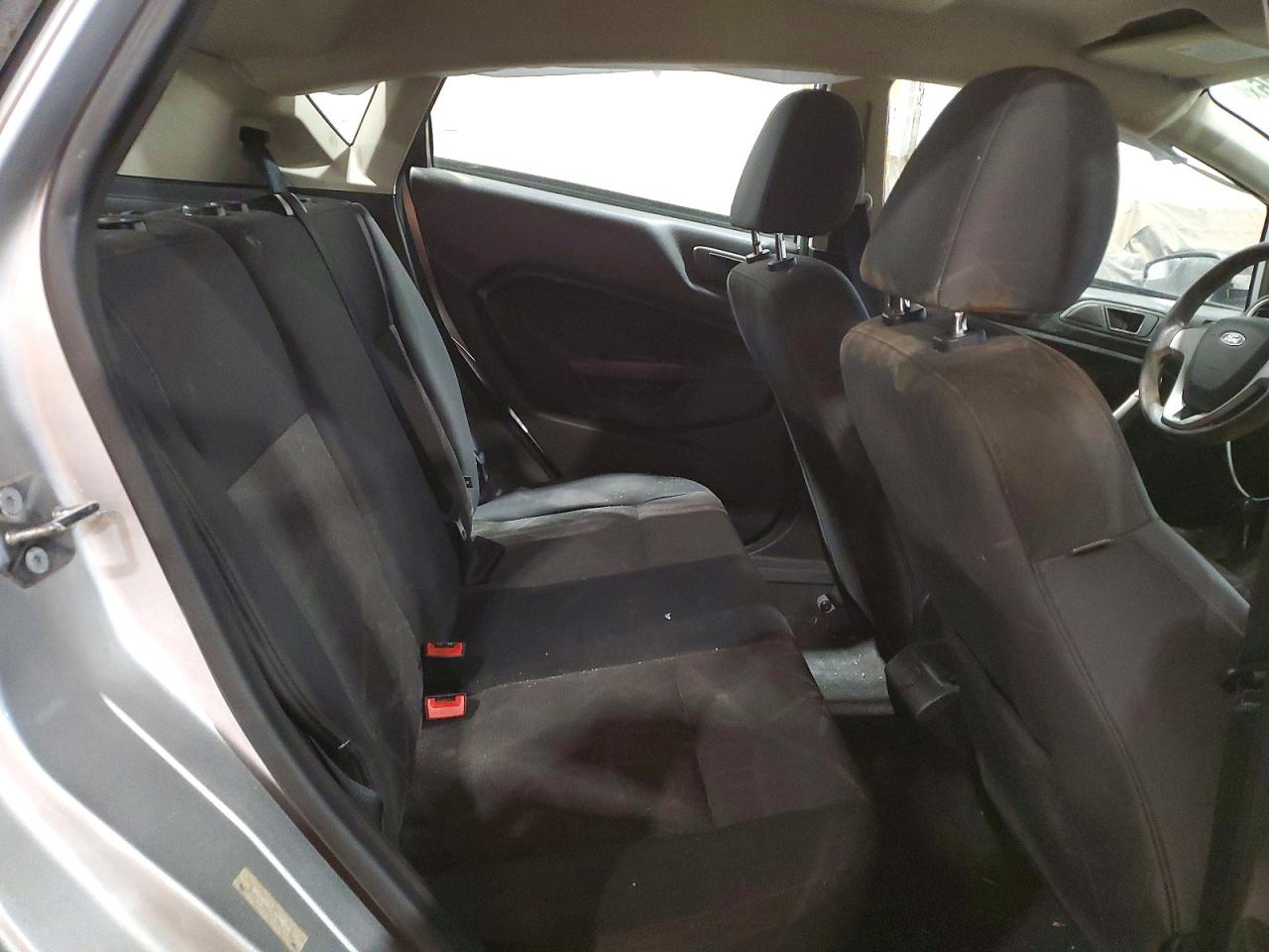 2013 Ford Fiesta Se Silver vin: 3FADP4EJ7DM135099