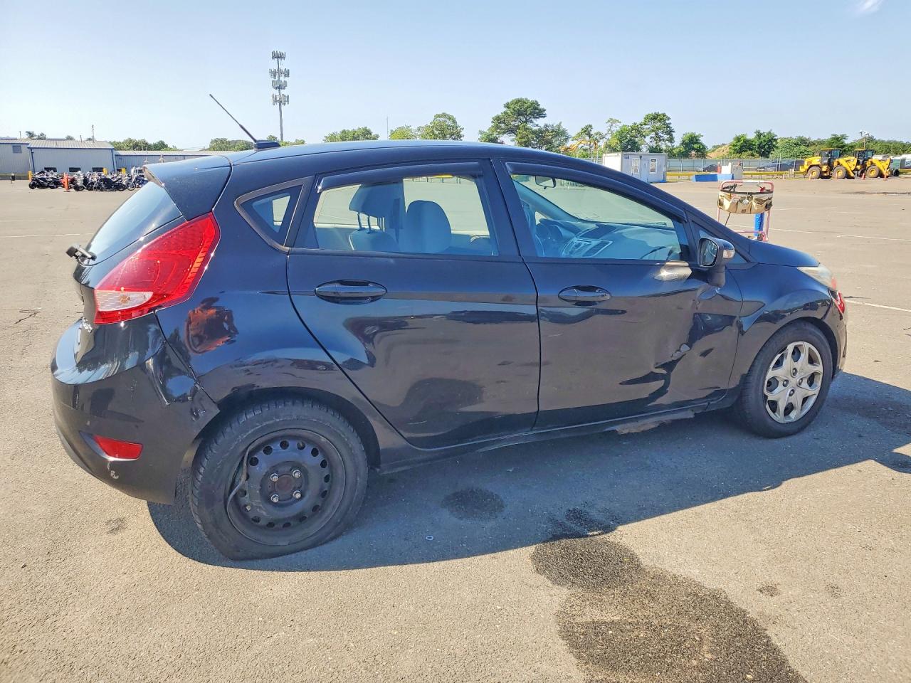 2013 Ford Fiesta Se Black vin: 3FADP4EJ7DM157720
