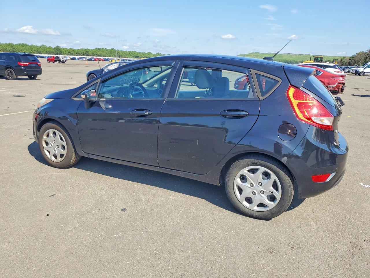 2013 Ford Fiesta Se Black vin: 3FADP4EJ7DM157720