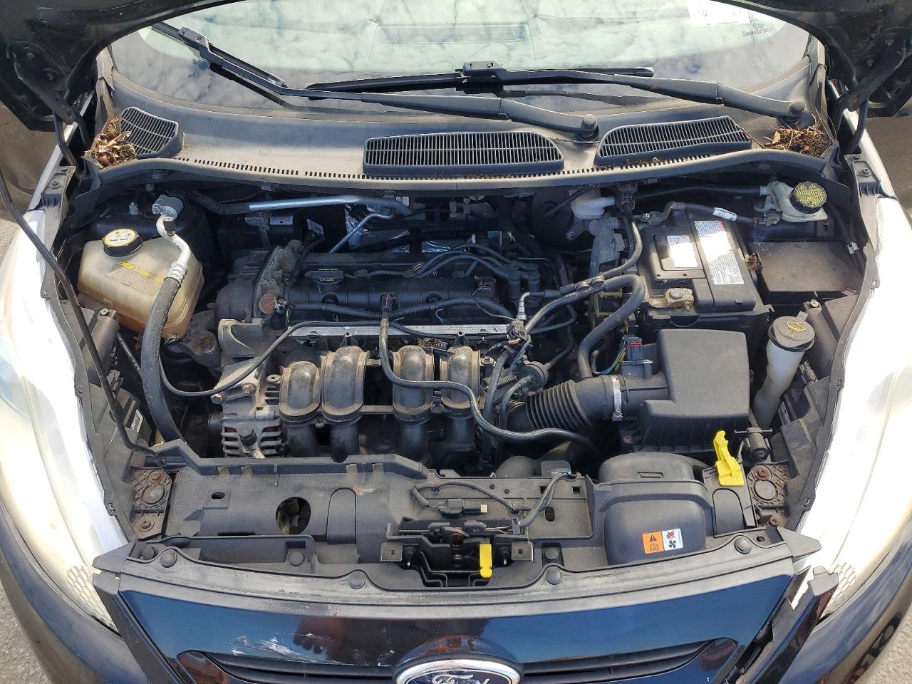 2013 Ford Fiesta Se Black vin: 3FADP4EJ7DM157720