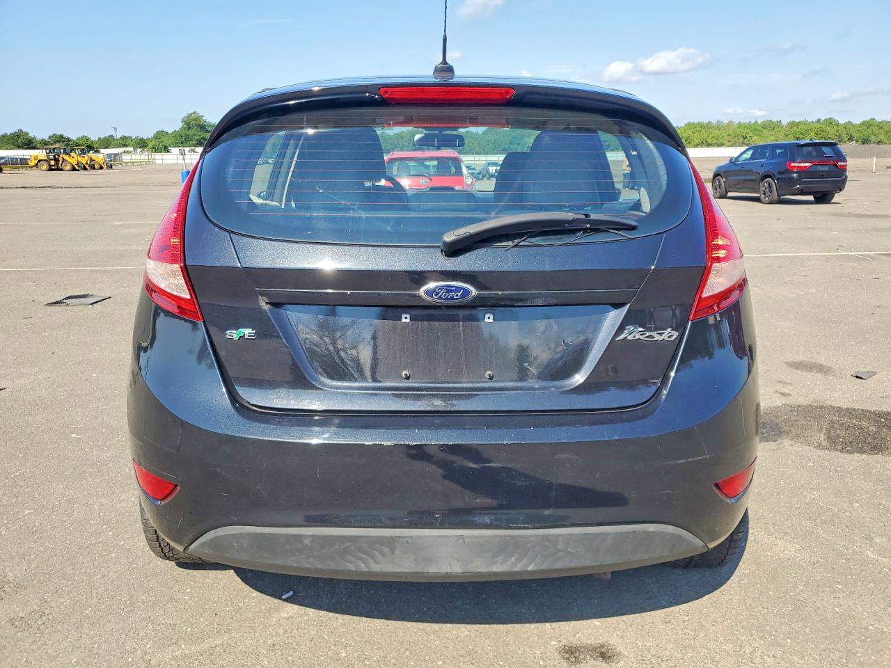 2013 Ford Fiesta Se Black vin: 3FADP4EJ7DM157720