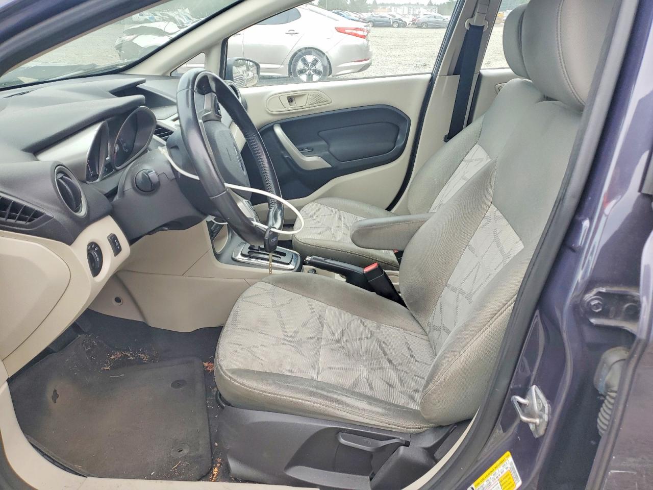 2013 Ford Fiesta Se Gray vin: 3FADP4EJ7DM195318