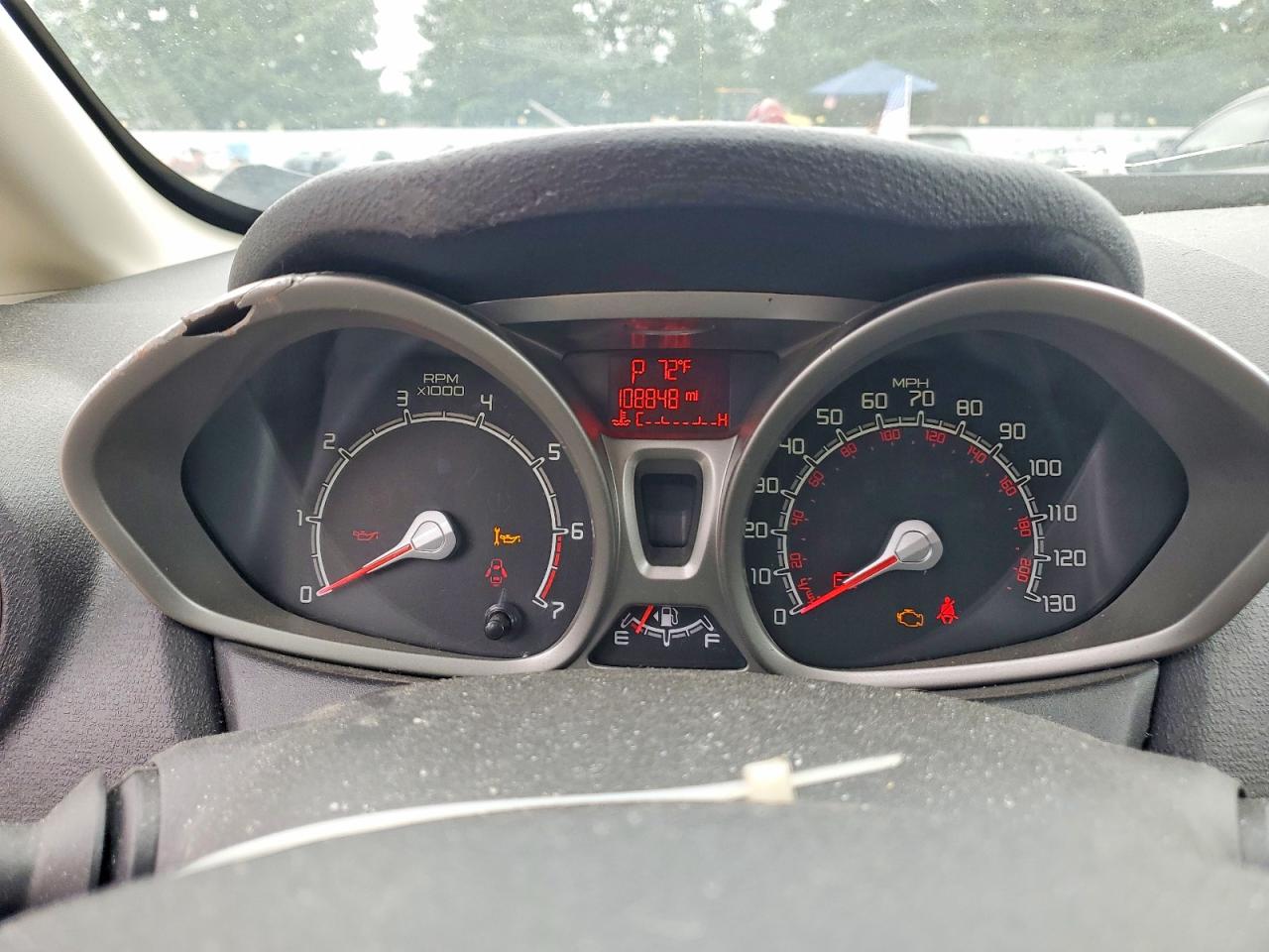 2013 Ford Fiesta Se Gray vin: 3FADP4EJ7DM195318
