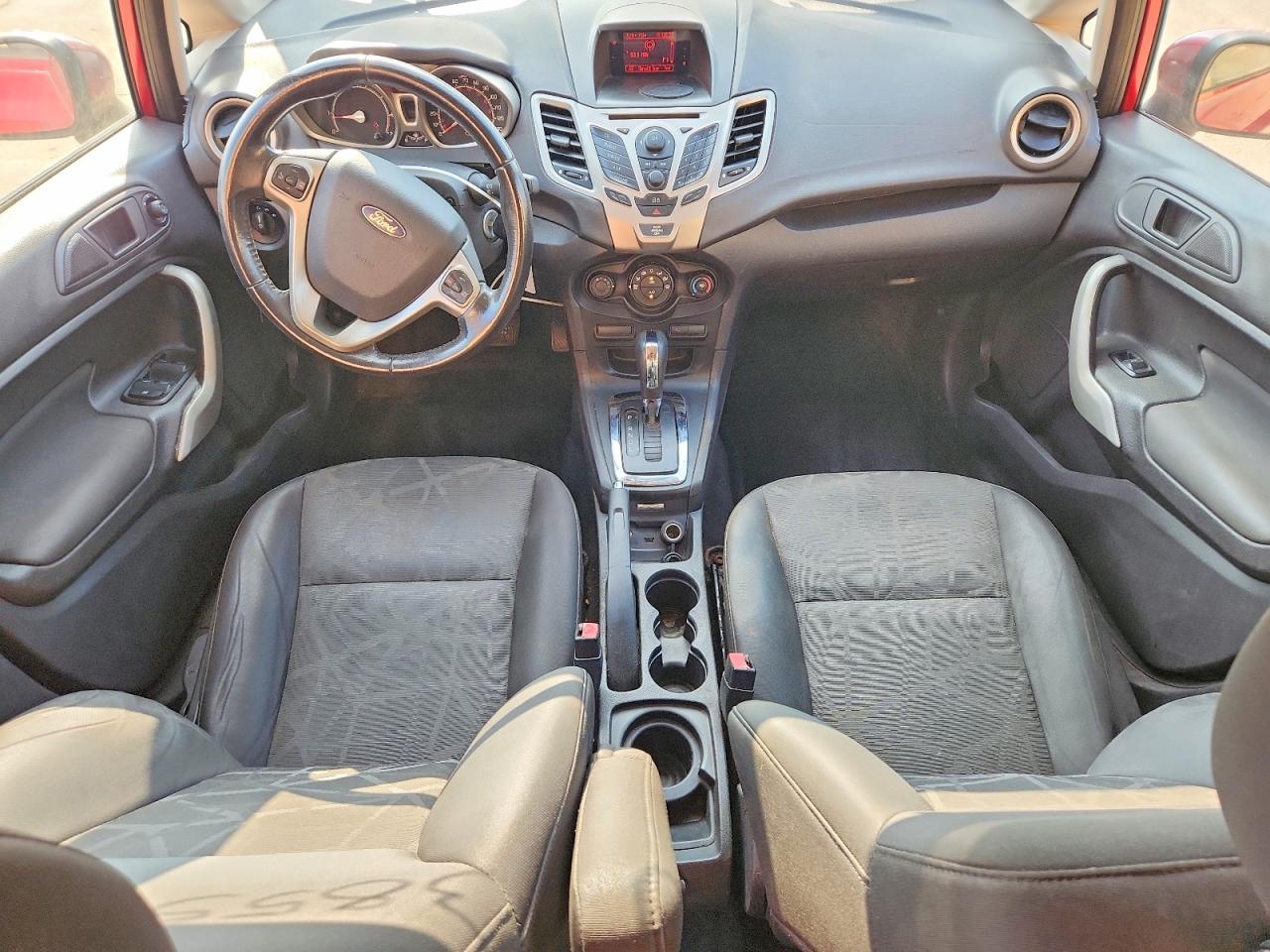 2013 Ford Fiesta Se Burgundy vin: 3FADP4EJ7DM206768