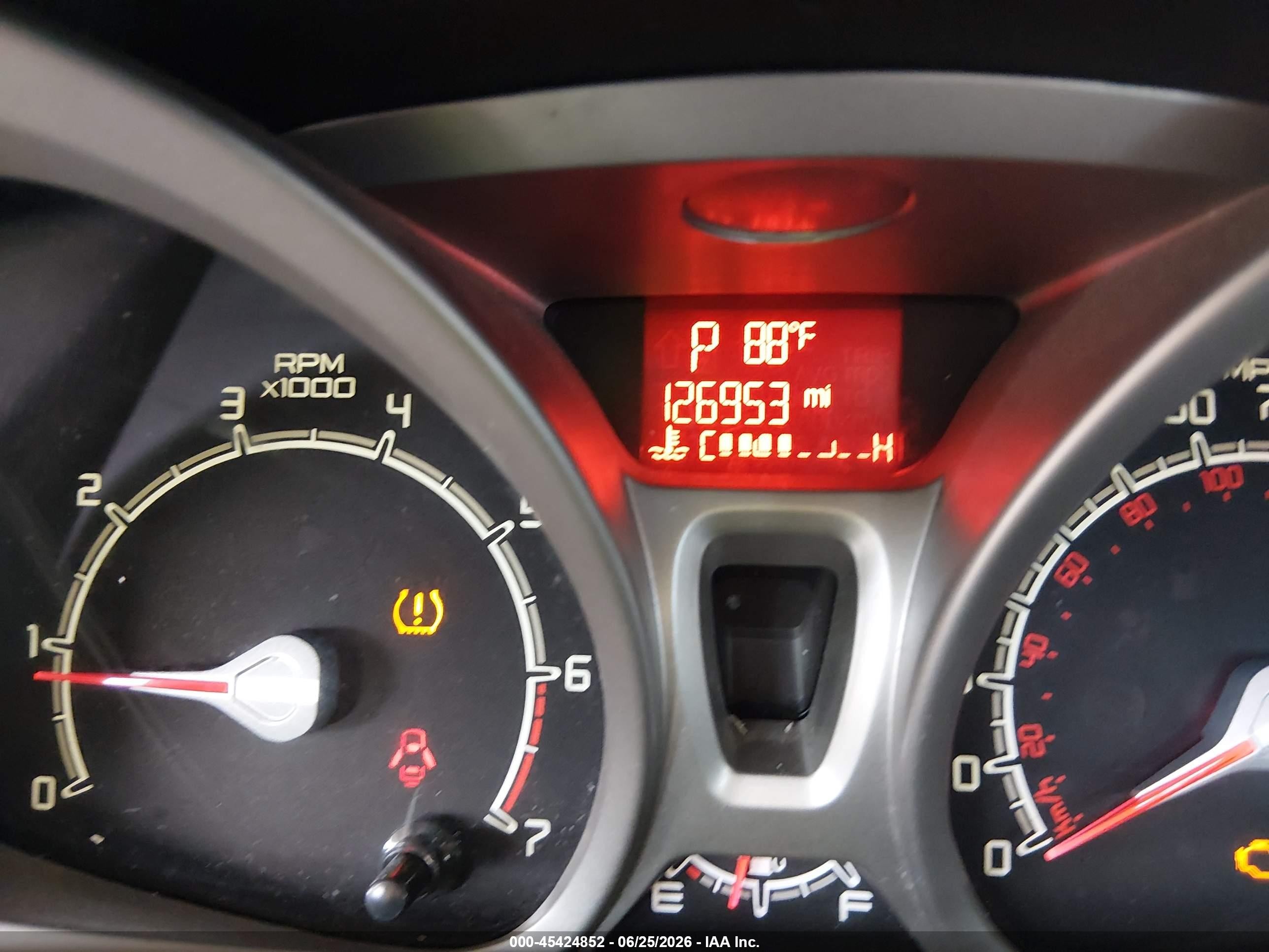 2013 Ford Fiesta Se Черный vin: 3FADP4EJ7DM219827