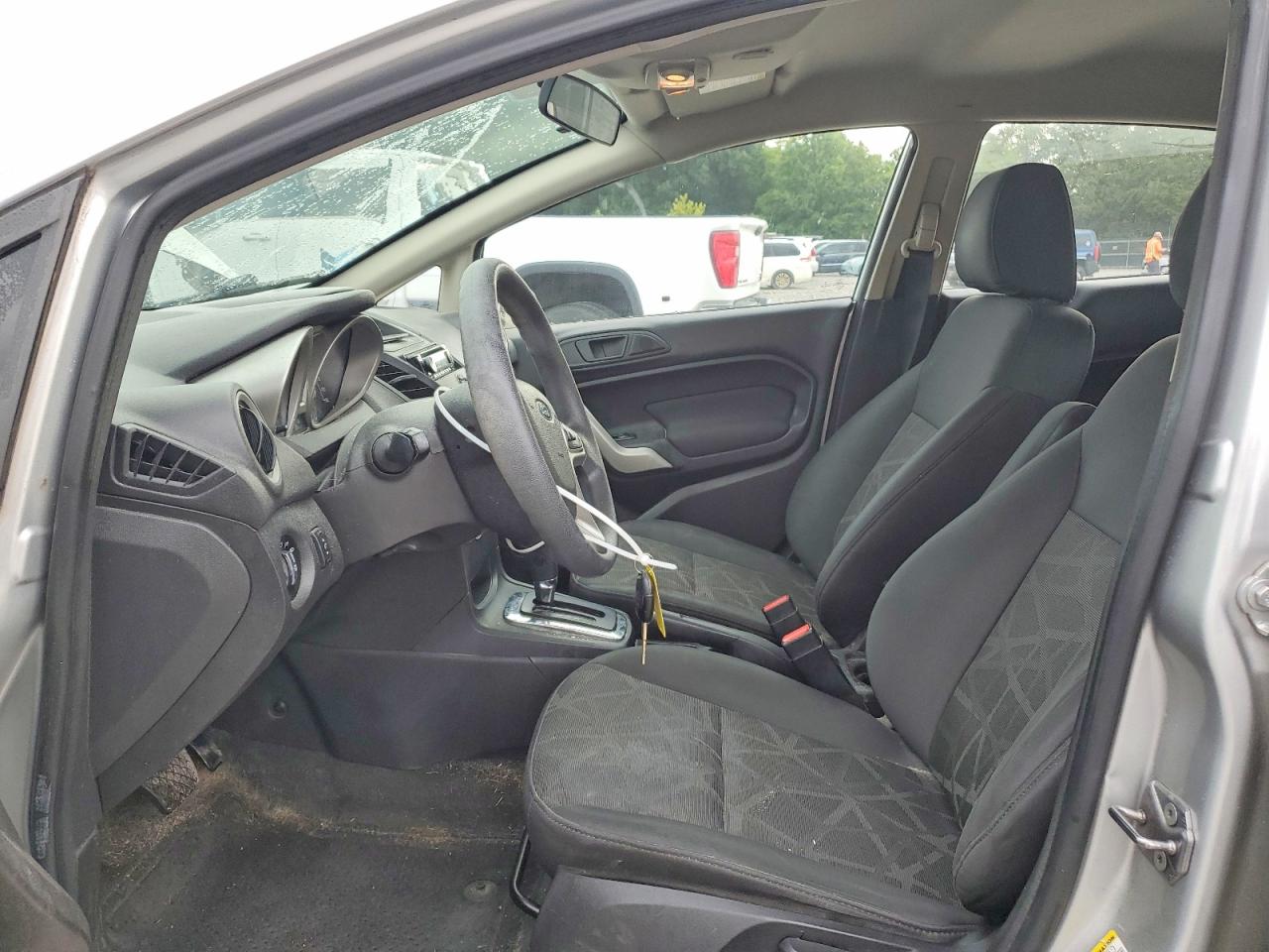 2013 Ford Fiesta Se Silver vin: 3FADP4EJ7DM223263