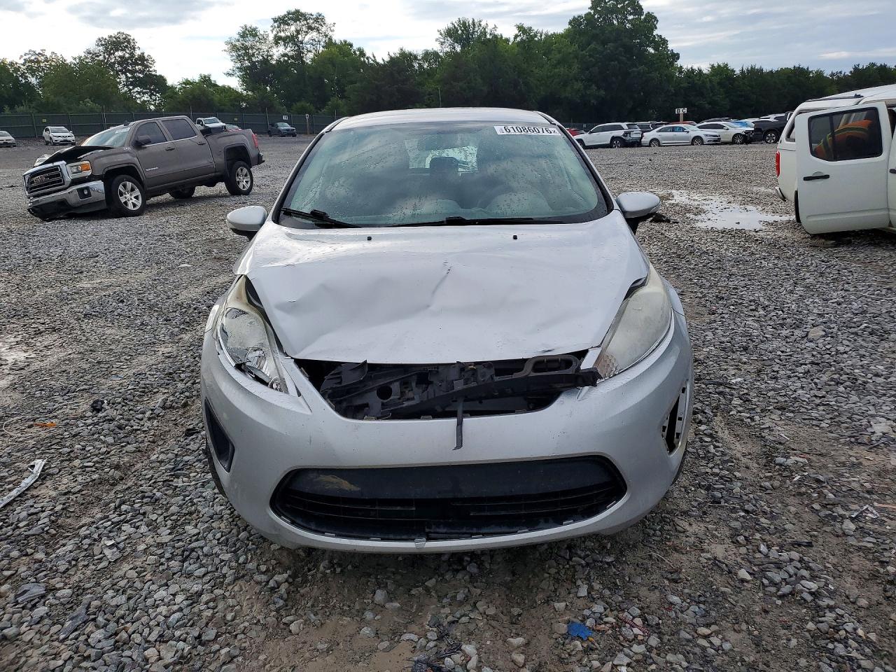 2013 Ford Fiesta Se Silver vin: 3FADP4EJ7DM223263