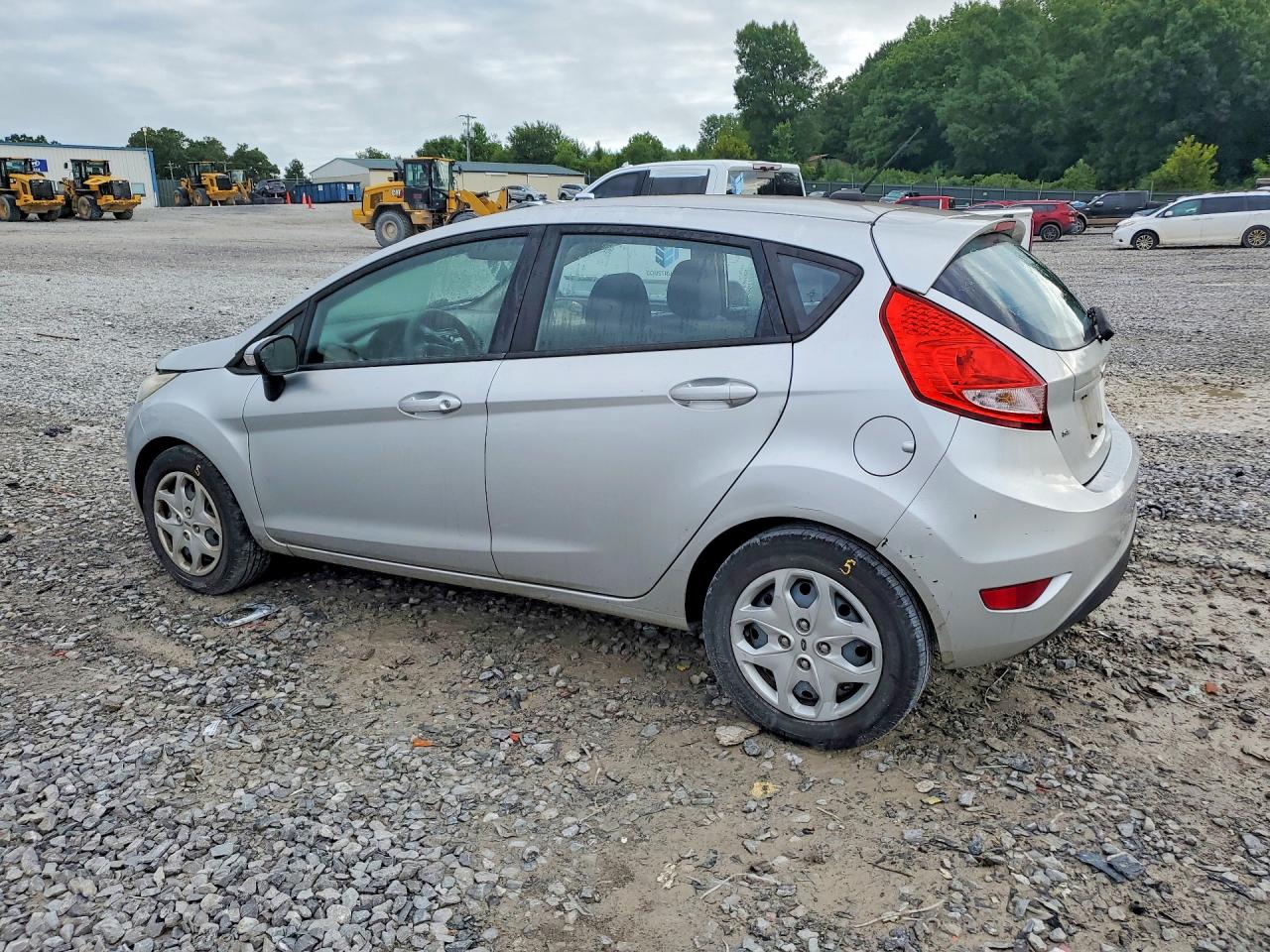 2013 Ford Fiesta Se Silver vin: 3FADP4EJ7DM223263