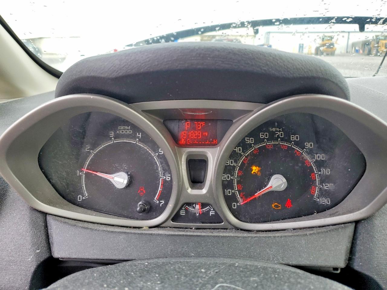 2013 Ford Fiesta Se Silver vin: 3FADP4EJ7DM223263