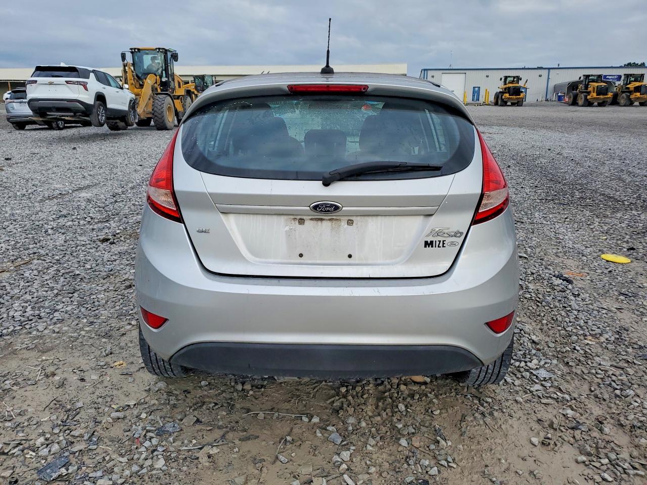 2013 Ford Fiesta Se Silver vin: 3FADP4EJ7DM223263