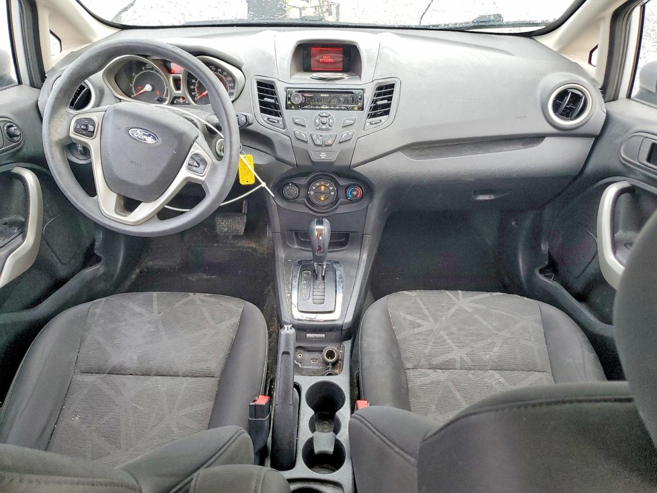 2013 Ford Fiesta Se Silver vin: 3FADP4EJ7DM223263