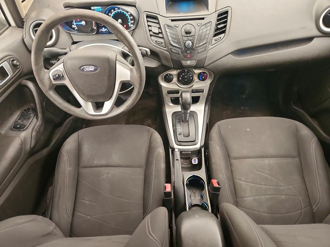 2014 Ford Fiesta Se White vin: 3FADP4EJ7EM105635