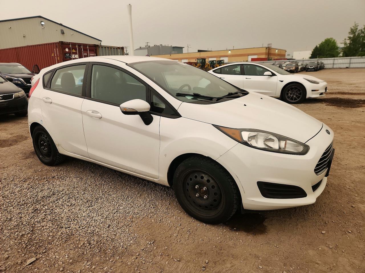 2014 Ford Fiesta Se White vin: 3FADP4EJ7EM105635