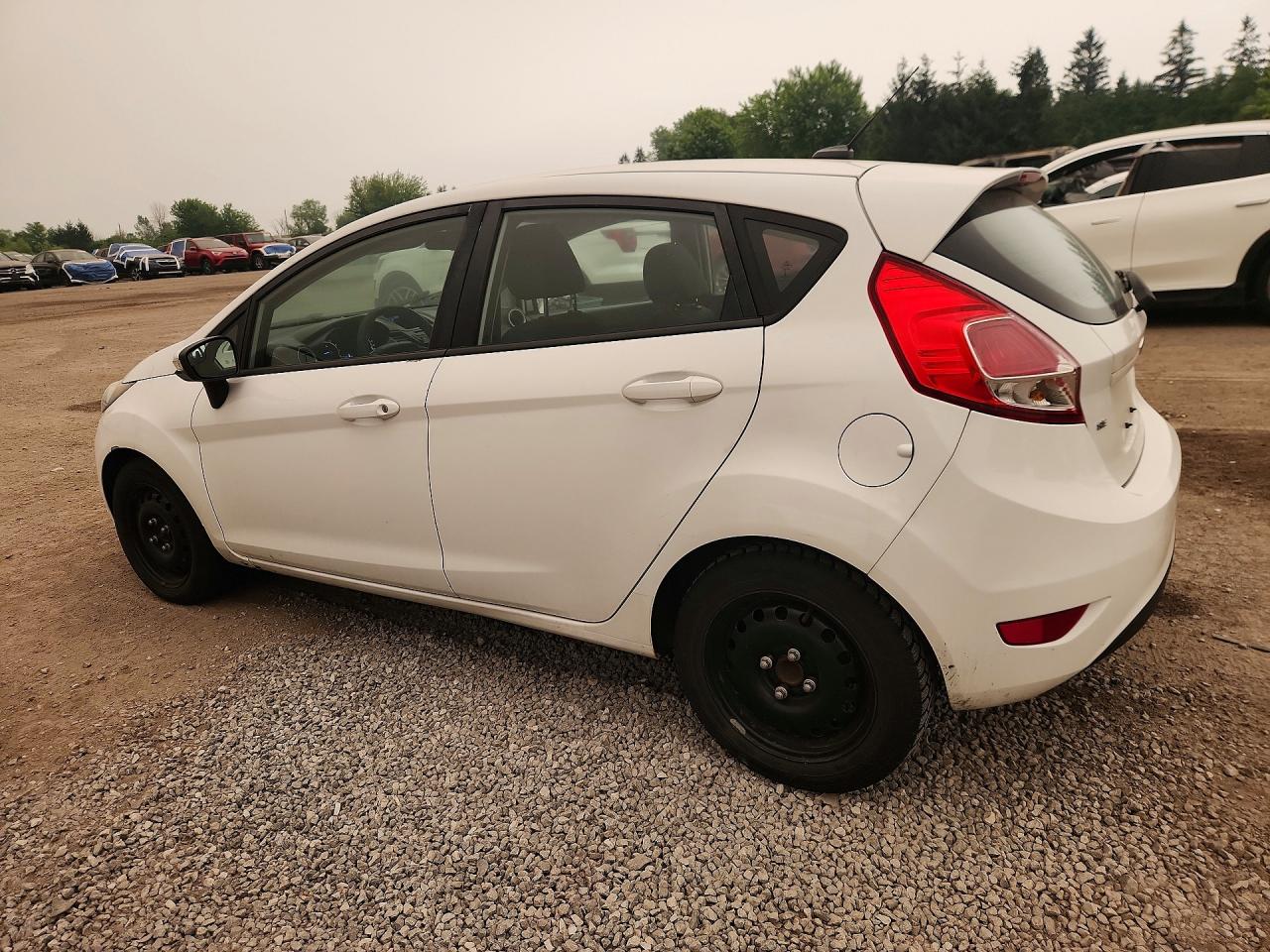 2014 Ford Fiesta Se White vin: 3FADP4EJ7EM105635