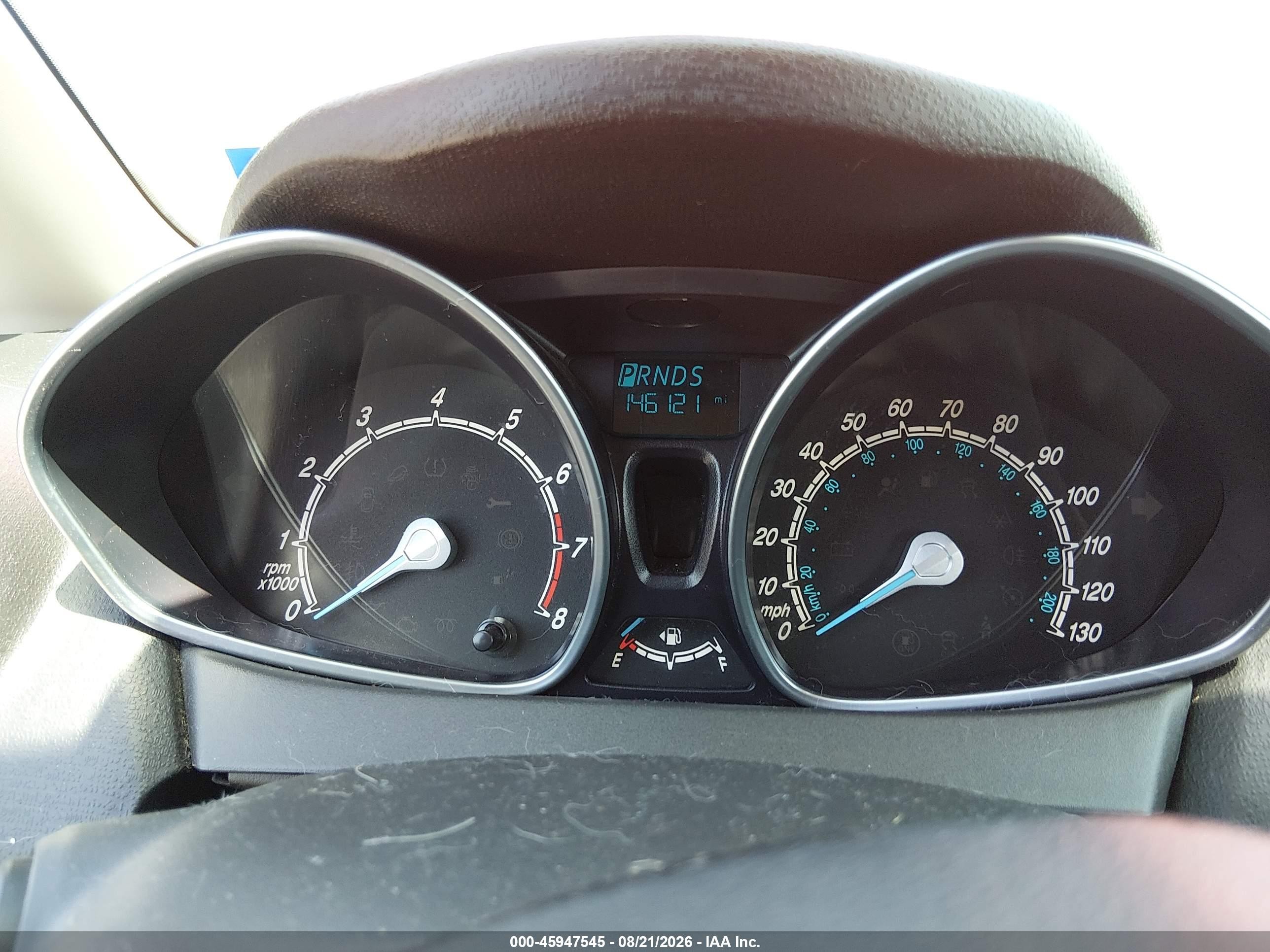 2014 Ford Fiesta Se Red vin: 3FADP4EJ7EM142751