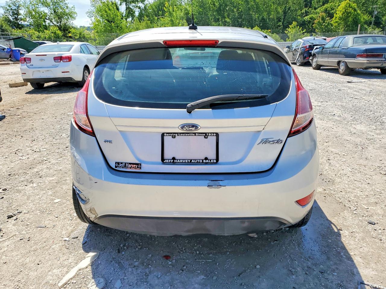 2014 Ford Fiesta Se Silver vin: 3FADP4EJ7EM142779