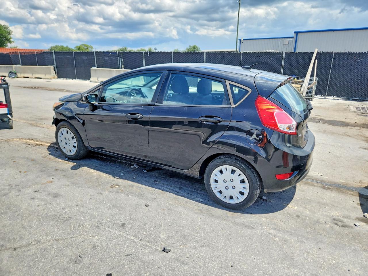 2014 Ford Fiesta Se Черный vin: 3FADP4EJ7EM189388