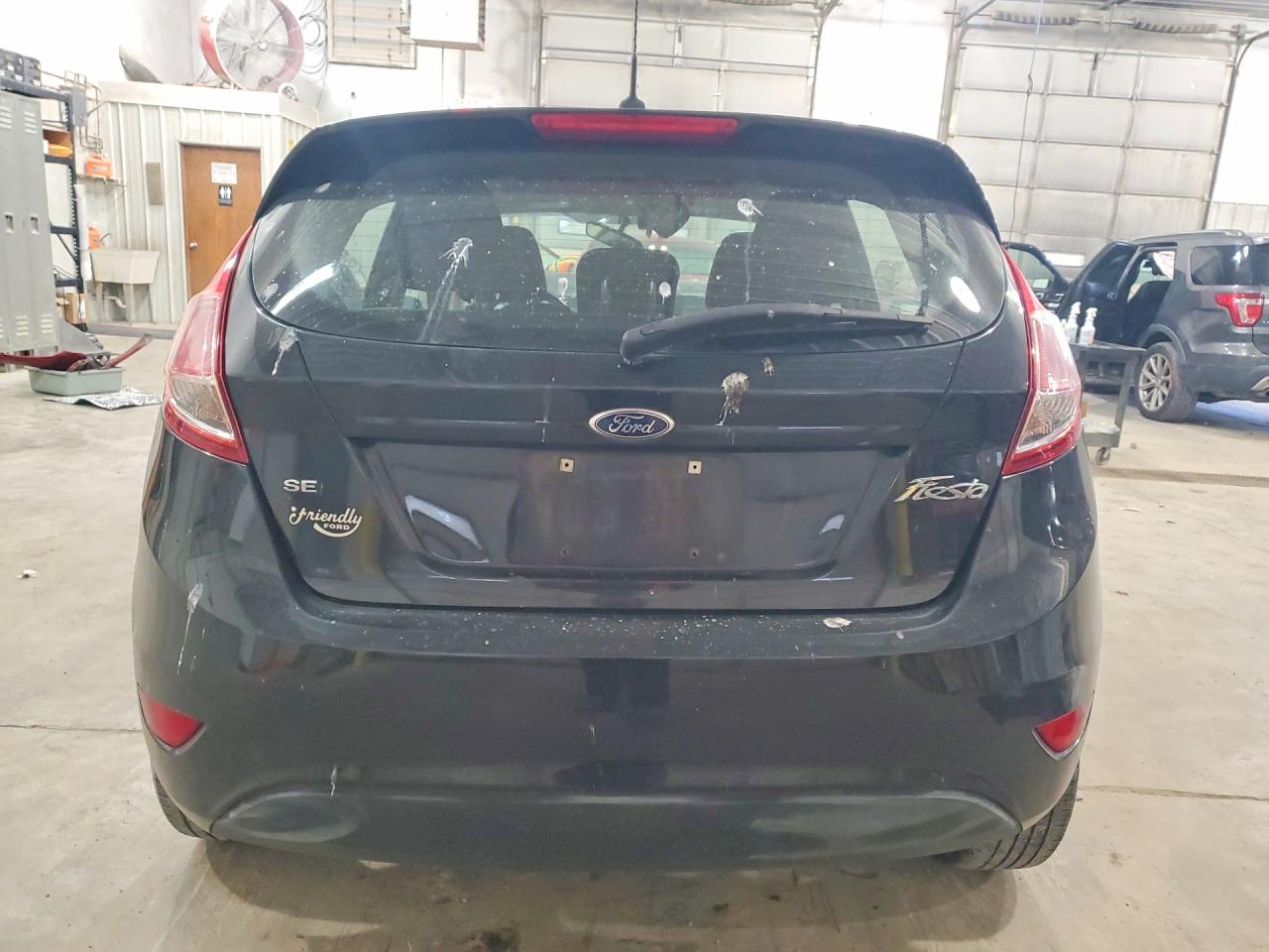 2015 Ford Fiesta Se Черный vin: 3FADP4EJ7FM145943