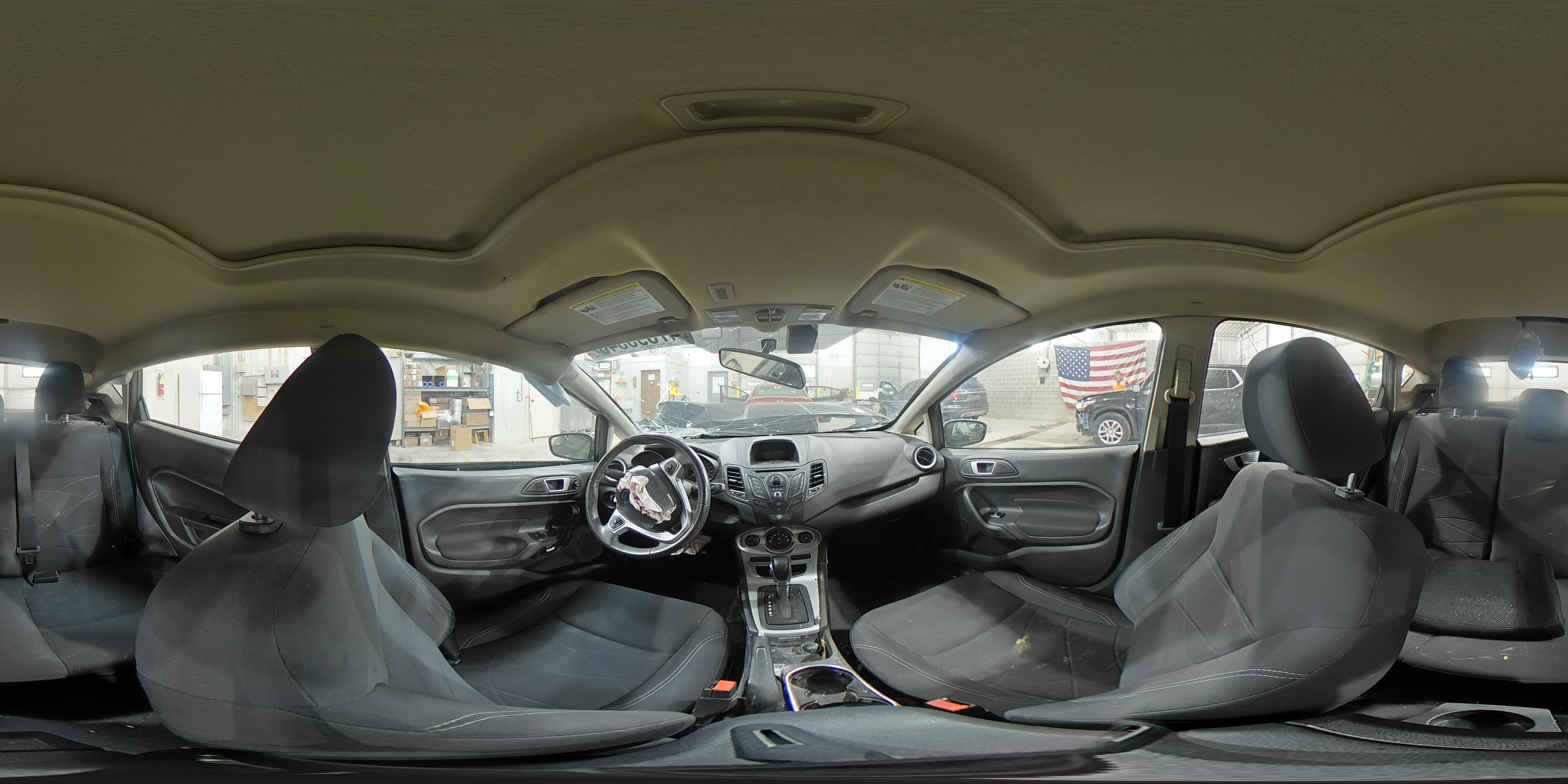 2015 Ford Fiesta Se Черный vin: 3FADP4EJ7FM145943