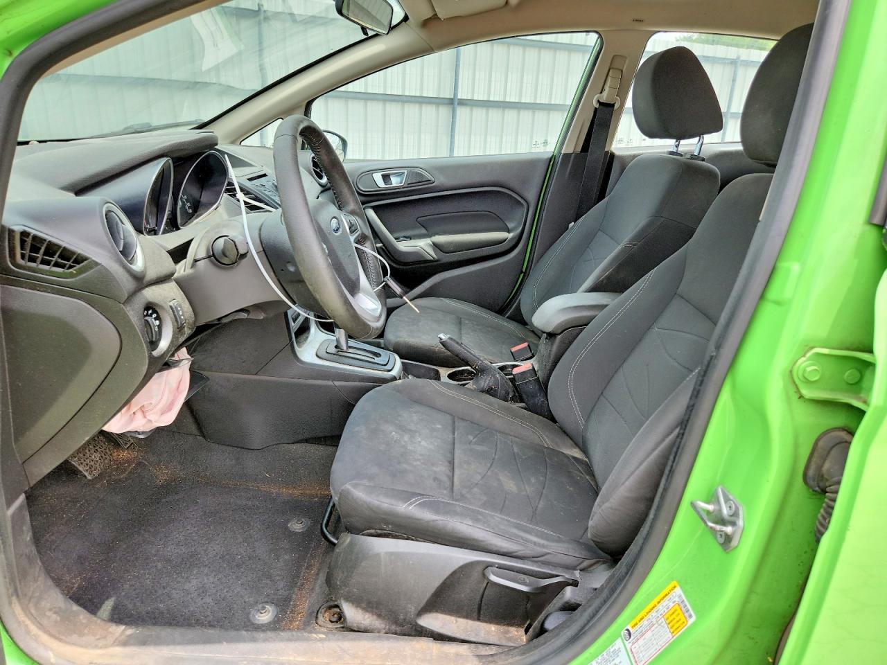 2015 Ford Fiesta Se Green vin: 3FADP4EJ7FM150415
