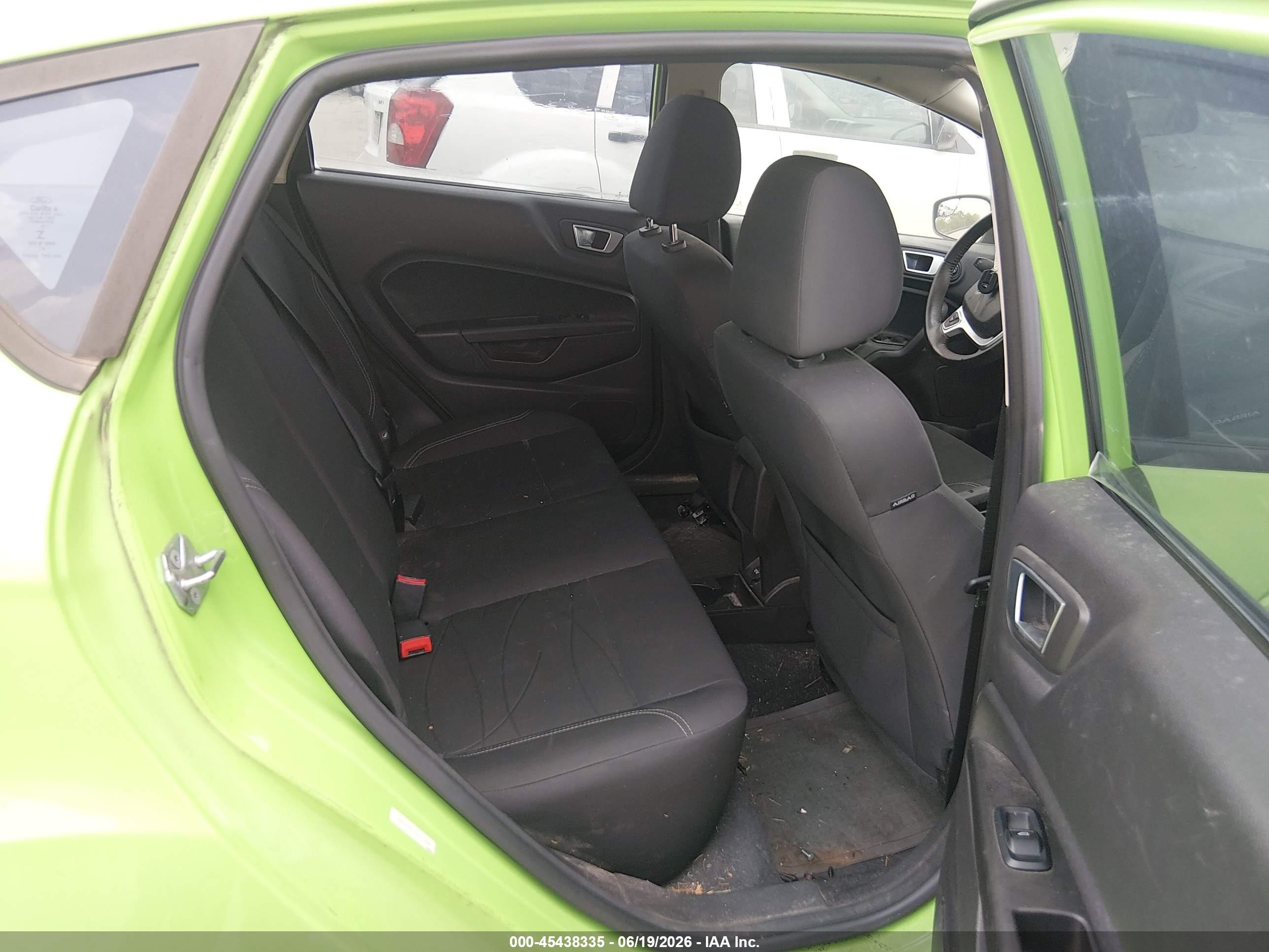 2015 Ford Fiesta Se Green vin: 3FADP4EJ7FM161480