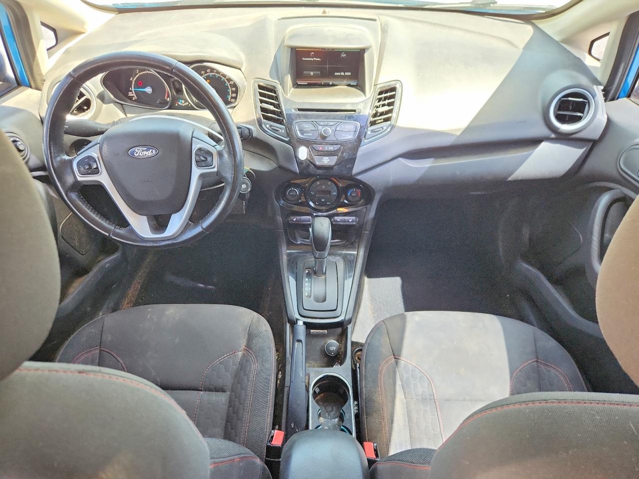 2015 Ford Fiesta Se Blue vin: 3FADP4EJ7FM190526