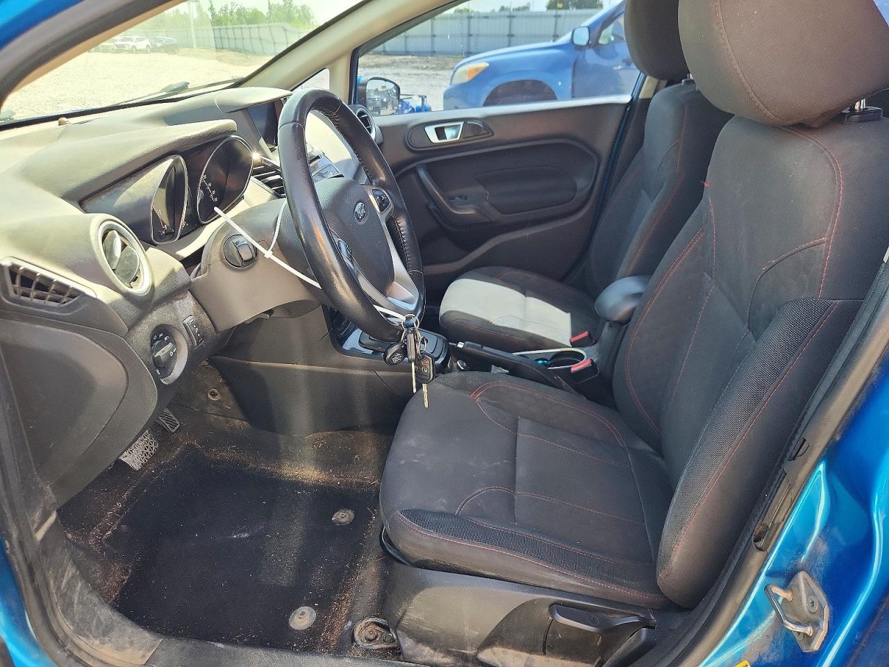 2015 Ford Fiesta Se Blue vin: 3FADP4EJ7FM190526