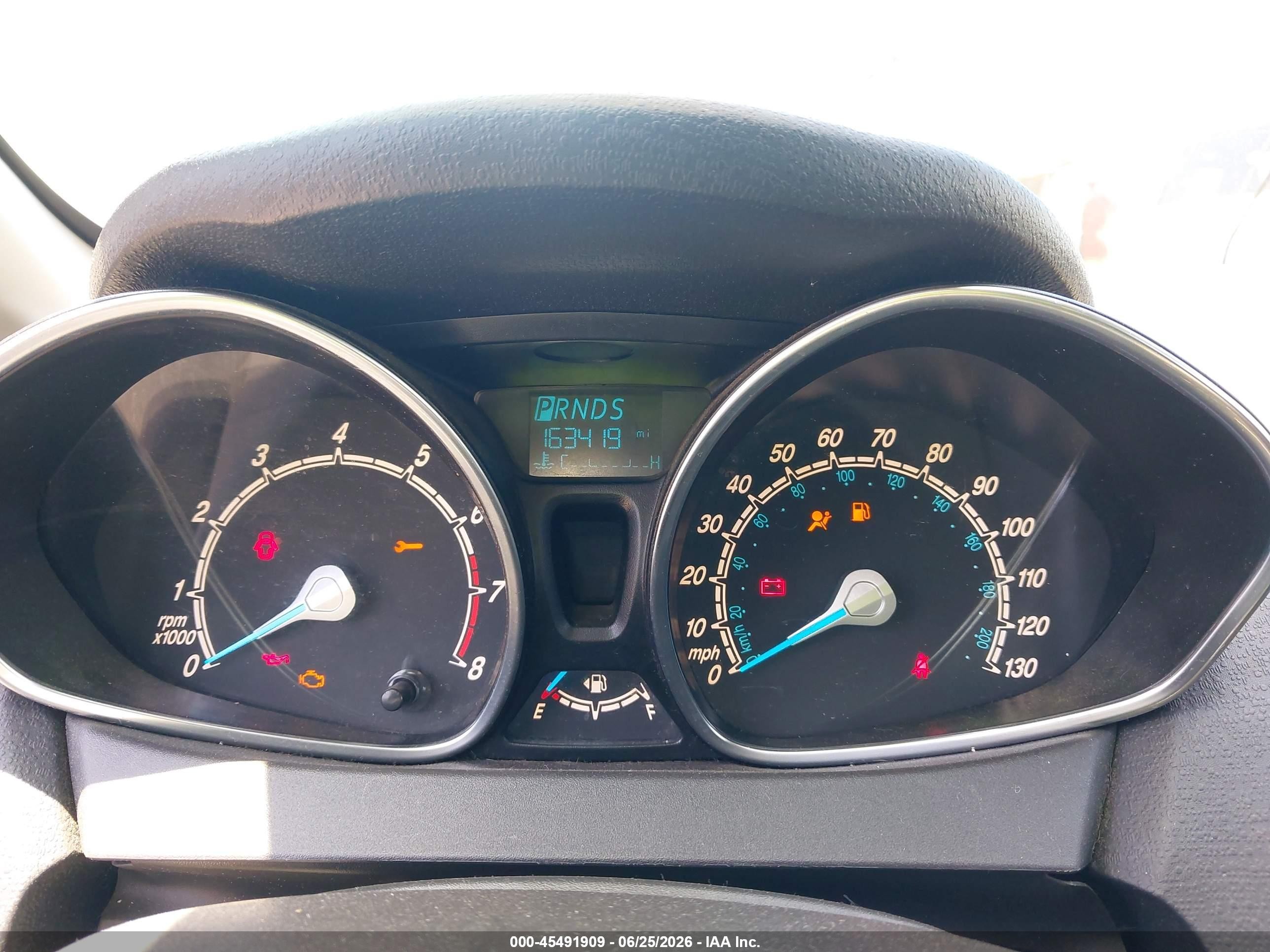 2015 Ford Fiesta Se Blue vin: 3FADP4EJ7FM224917
