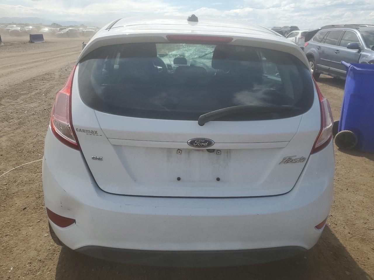 2018 Ford Fiesta Se White vin: 3FADP4EJ7JM114006