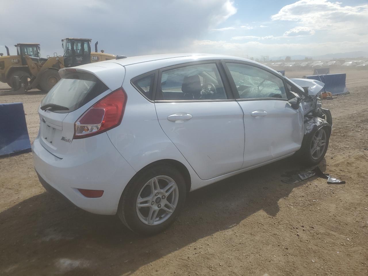 2018 Ford Fiesta Se White vin: 3FADP4EJ7JM114006