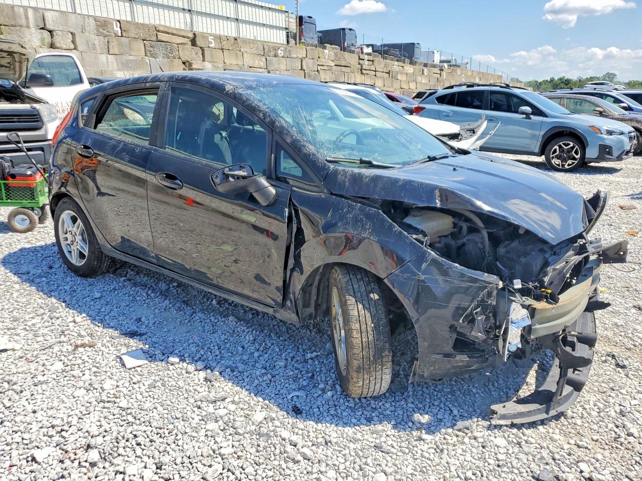 2019 Ford Fiesta Se Black vin: 3FADP4EJ7KM113262