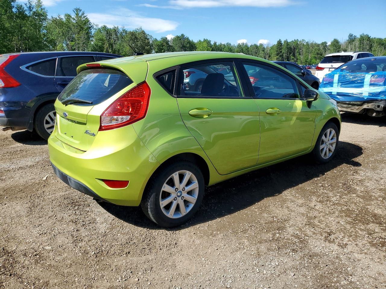 2011 Ford Fiesta Se Green vin: 3FADP4EJ8BM169470