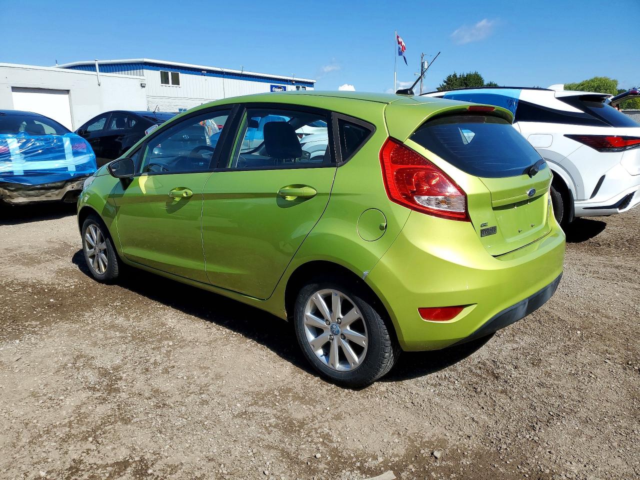 2011 Ford Fiesta Se Green vin: 3FADP4EJ8BM169470