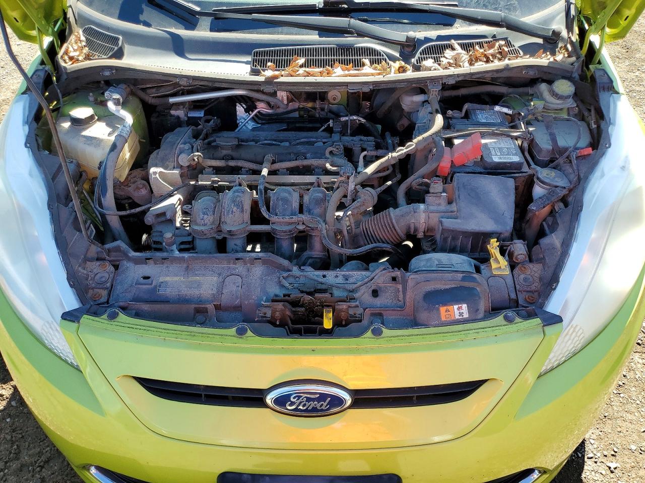 2011 Ford Fiesta Se Green vin: 3FADP4EJ8BM169470