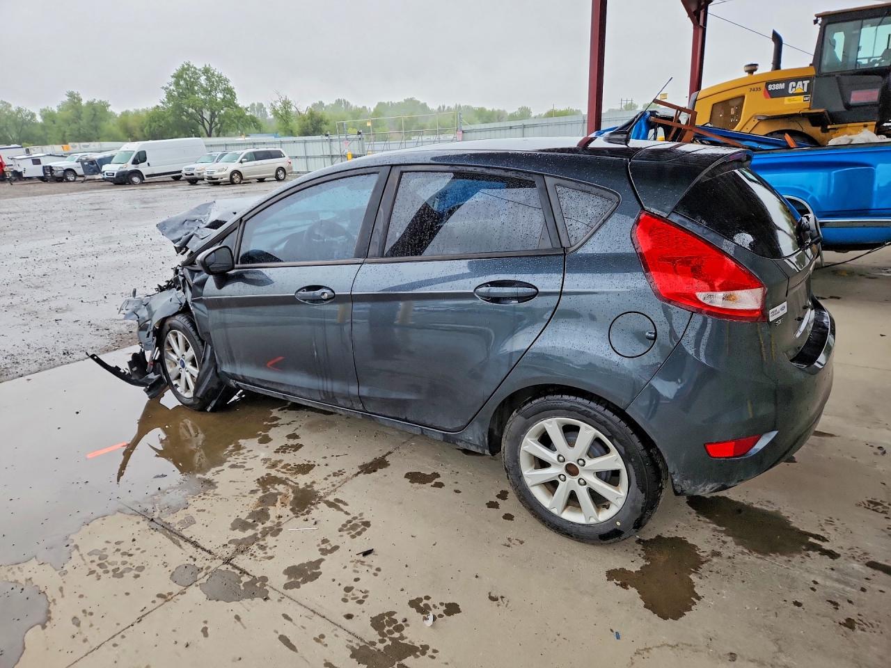 2011 Ford Fiesta Se Gray vin: 3FADP4EJ8BM193588