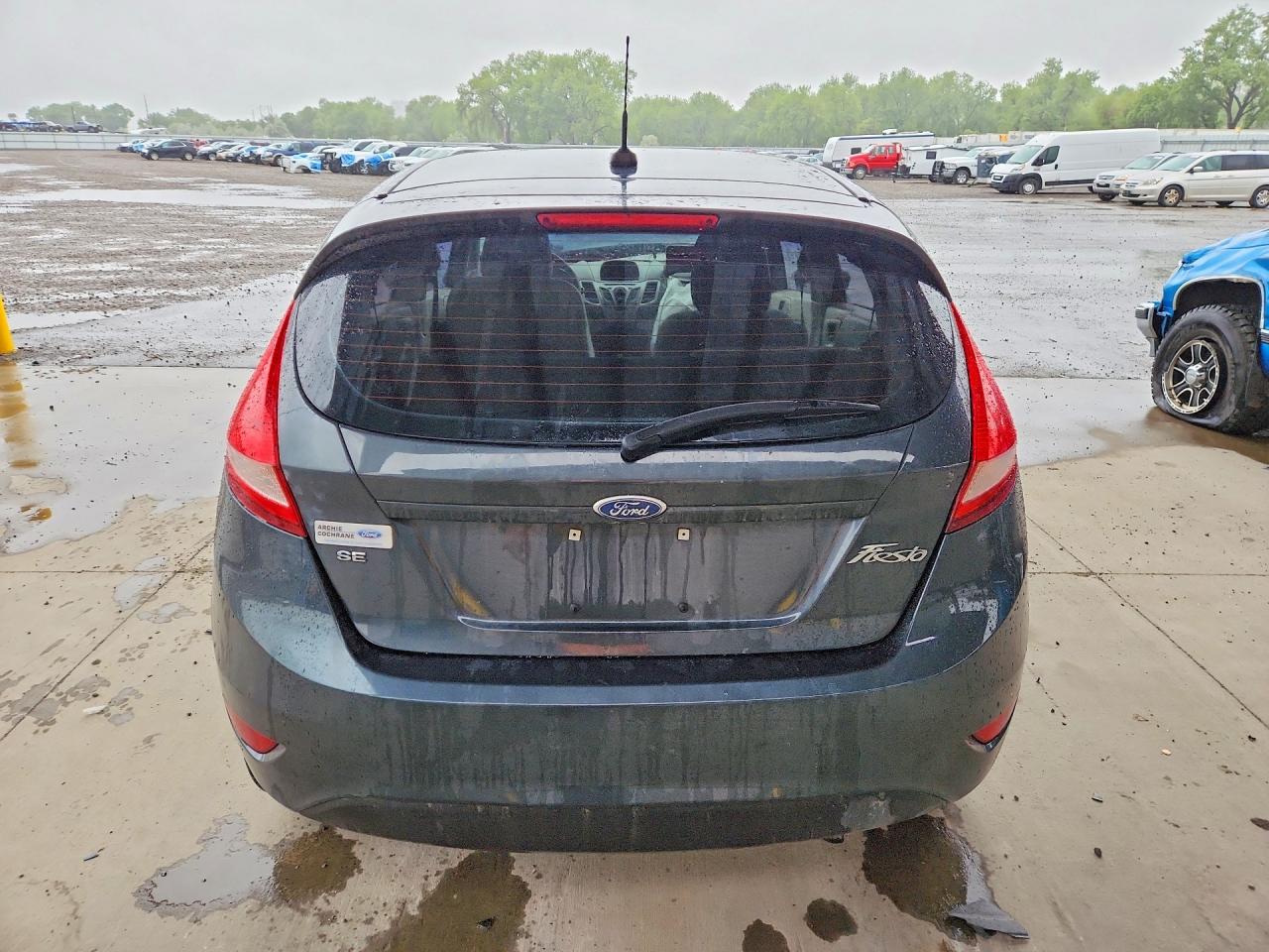 2011 Ford Fiesta Se Gray vin: 3FADP4EJ8BM193588