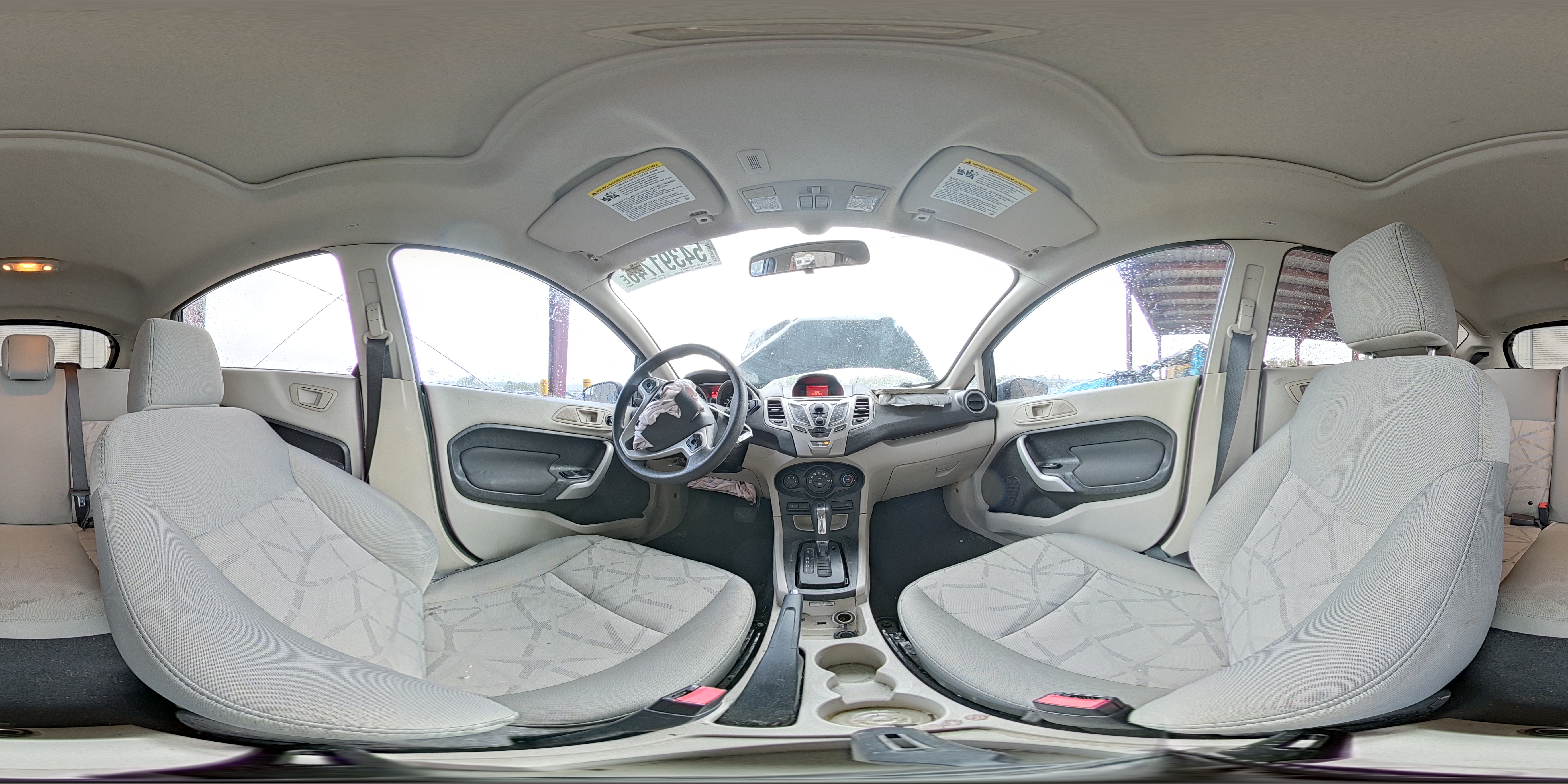 2011 Ford Fiesta Se Gray vin: 3FADP4EJ8BM193588