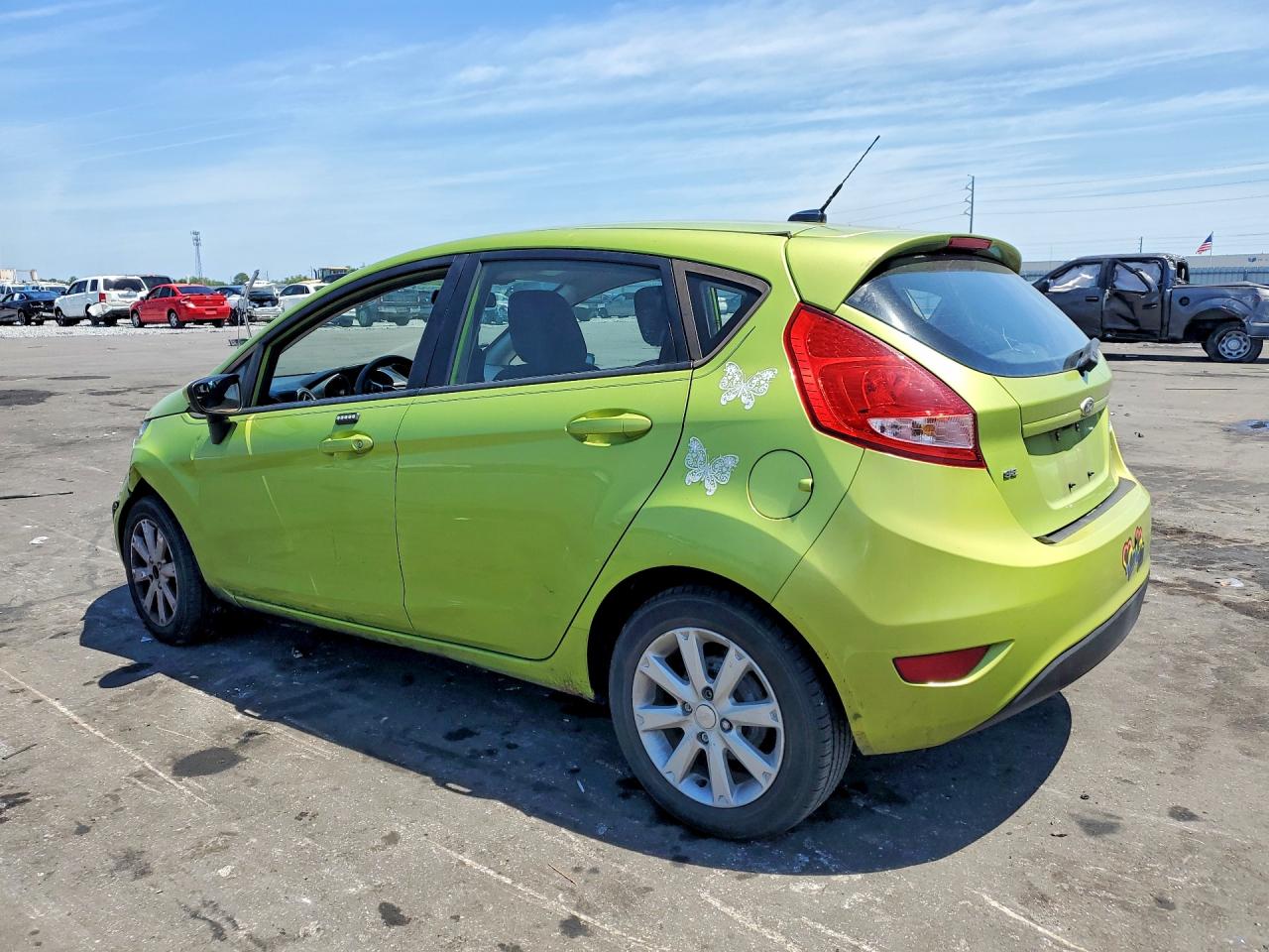 2011 Ford Fiesta Se Green vin: 3FADP4EJ8BM196040