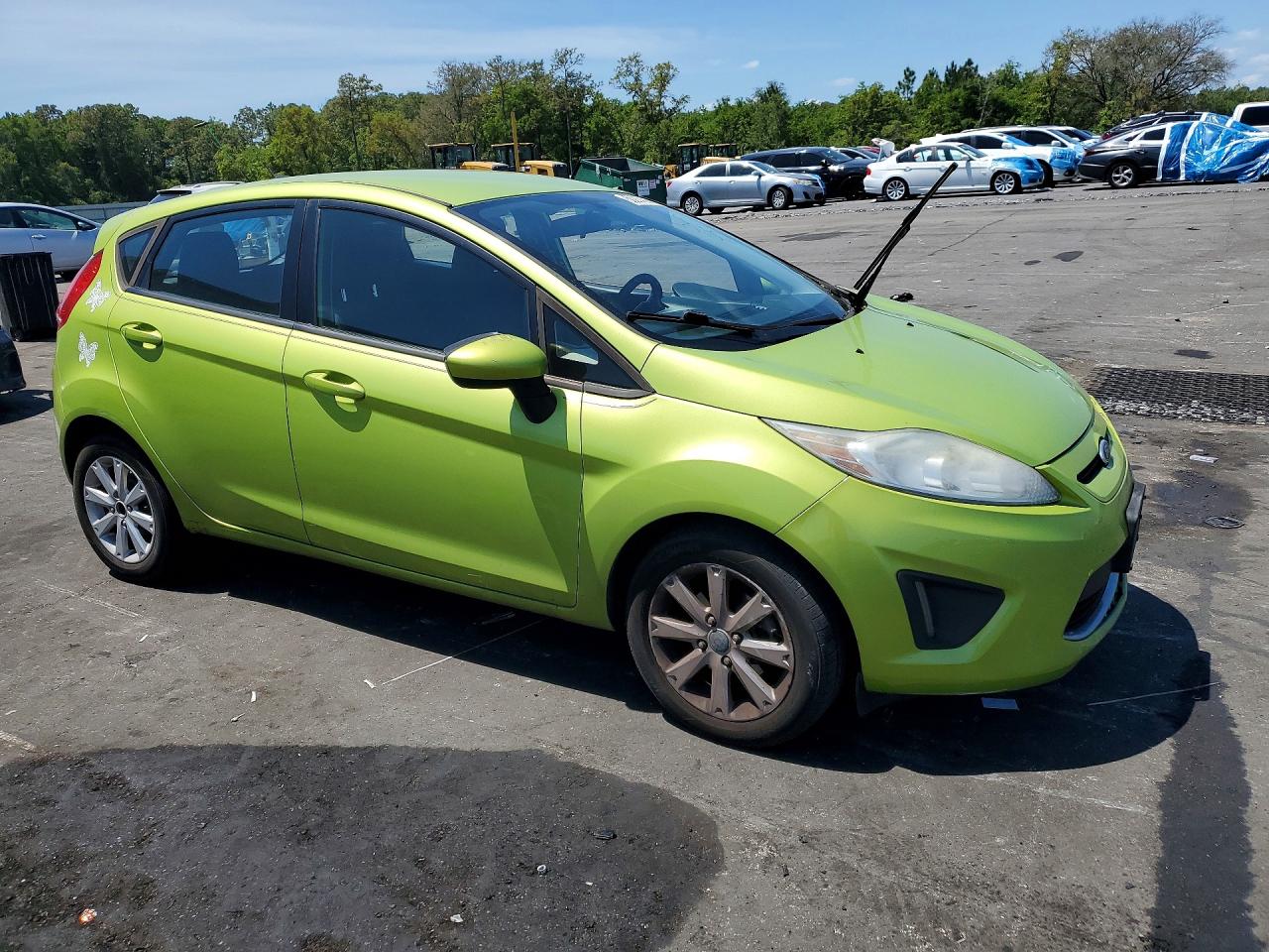 2011 Ford Fiesta Se Green vin: 3FADP4EJ8BM196040