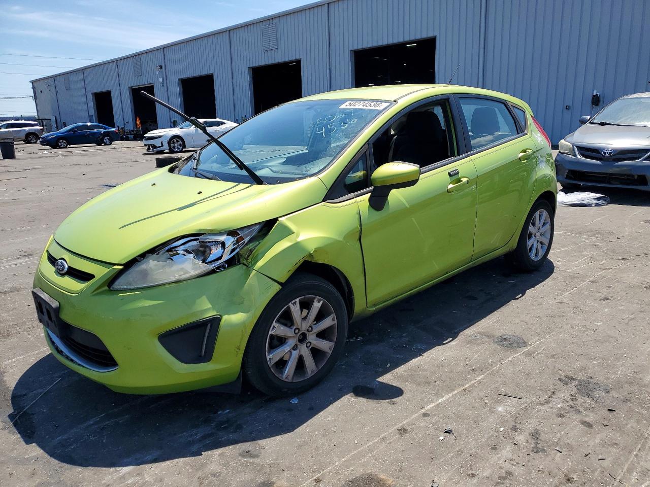 2011 Ford Fiesta Se Green vin: 3FADP4EJ8BM196040
