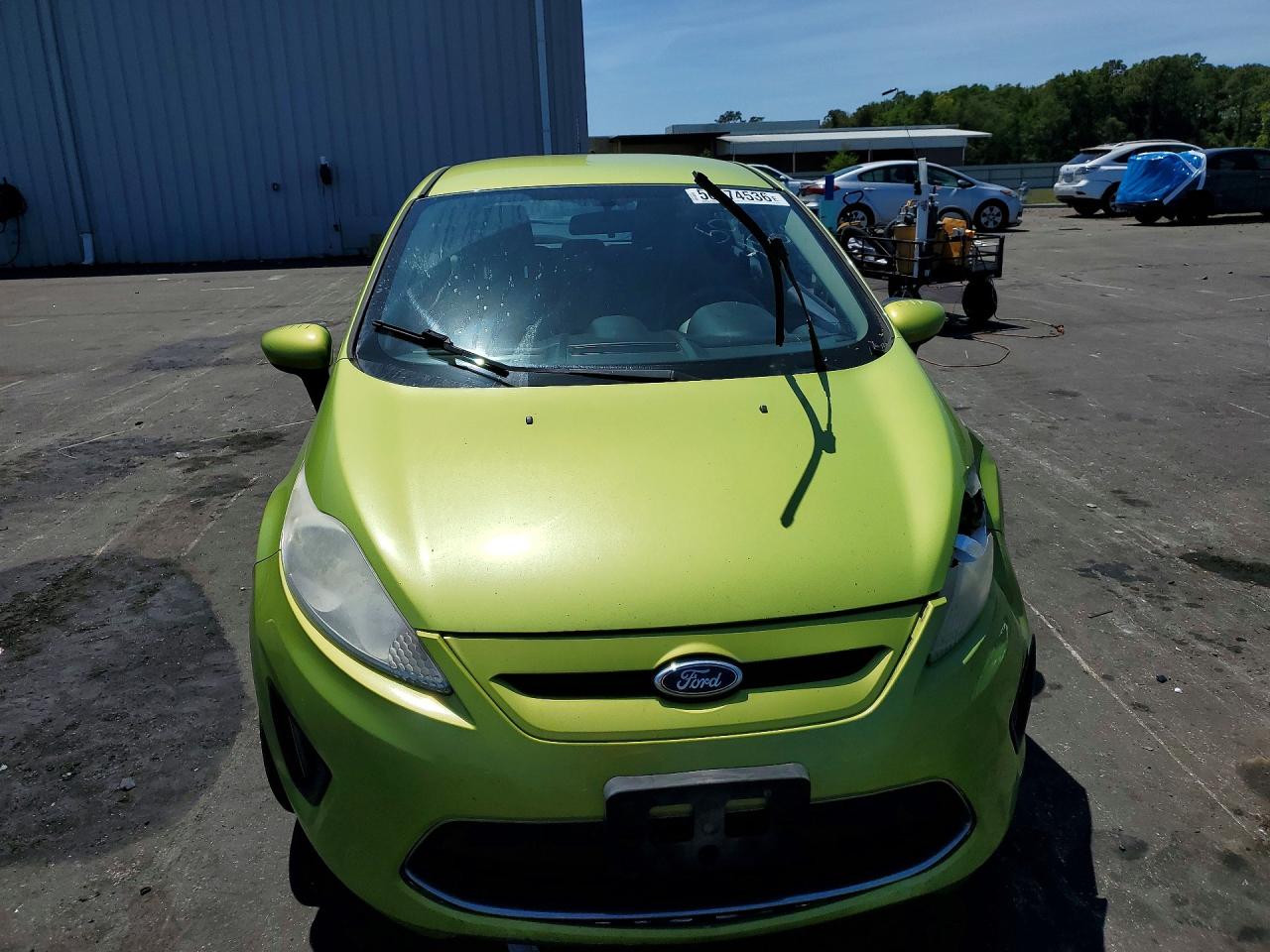 2011 Ford Fiesta Se Green vin: 3FADP4EJ8BM196040