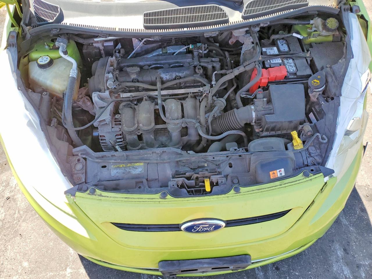 2011 Ford Fiesta Se Green vin: 3FADP4EJ8BM196040
