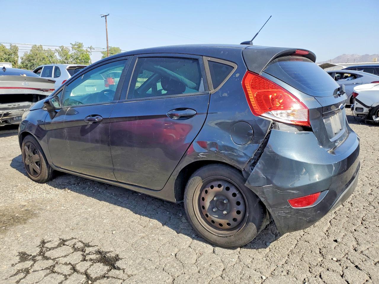 2011 Ford Fiesta Se Угольный vin: 3FADP4EJ8BM221132
