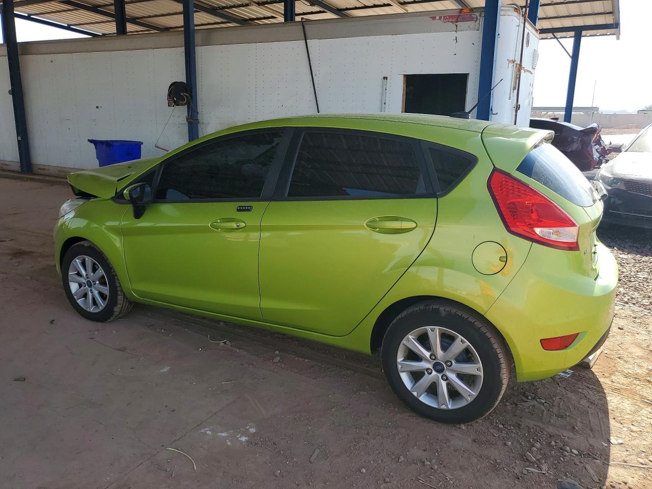 2012 Ford Fiesta Se Green vin: 3FADP4EJ8CM114034