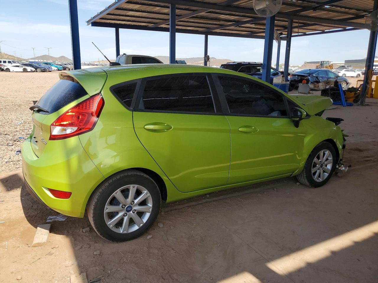 2012 Ford Fiesta Se Green vin: 3FADP4EJ8CM114034