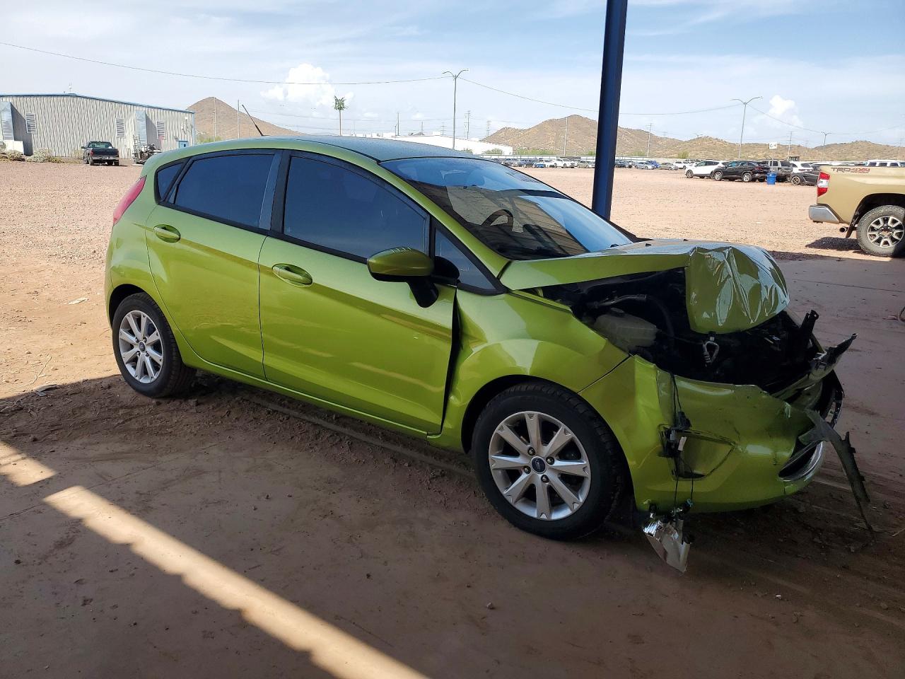 2012 Ford Fiesta Se Green vin: 3FADP4EJ8CM114034